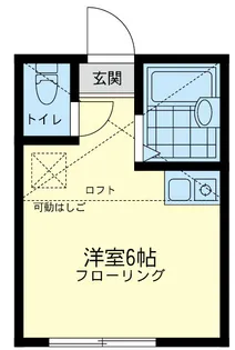 カスターニャ鶴見【1階】の間取り