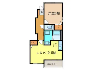 レジデンス佐々木IIIの間取り