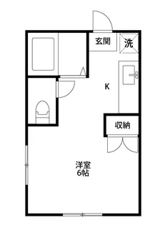 ブランドールII【1階】の間取り
