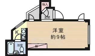 アキシノハイツ【1階】の間取り