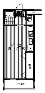 P&Hyamate【2階】の間取り