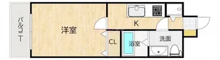 レジデンス安田【3階】の間取り