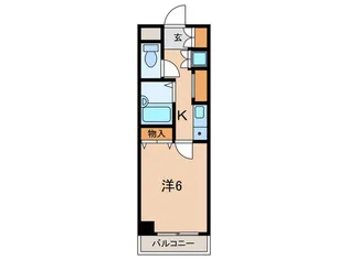 グローバルコート落合【2階】の間取り