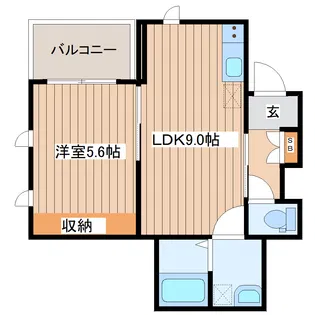 LIBERTE2【2階】の間取り