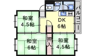 伊丹池尻1【3階】の間取り