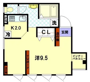山本ビル【2階】の間取り