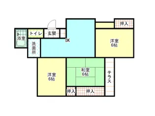エトワール【2階】の間取り