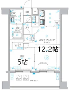 セジョリ上石神井【8階】の間取り