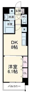 ツインアウルズ【10階】の間取り