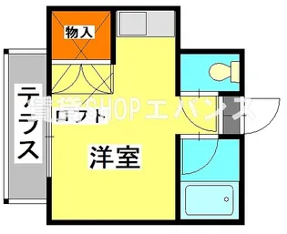 サンハウス津田沼【1階】の間取り