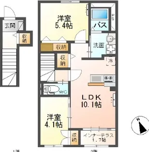 アーク・グランデ【2階】の間取り