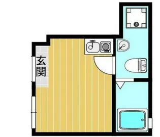 アヴニール上北沢【2階】の間取り