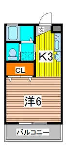 ラ・トゥール諏訪坂【2階】の間取り