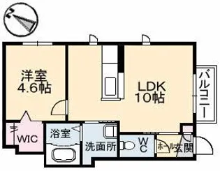 ELDORADO爽【1階】の間取り