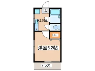 ハイム千石【1階】の間取り
