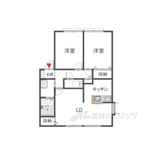 パークハイム【1階】の間取り
