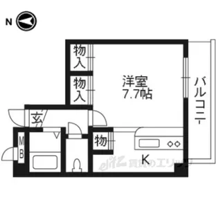 ハウス6【1階】の間取り
