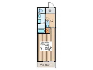 フェリエ【3階】の間取り