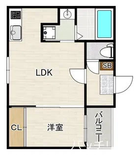 オルフェ新栄町【3階】の間取り