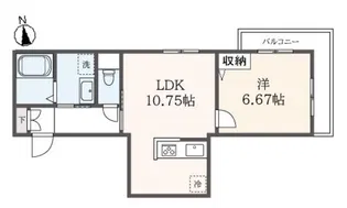 アリュール経堂【3階】の間取り