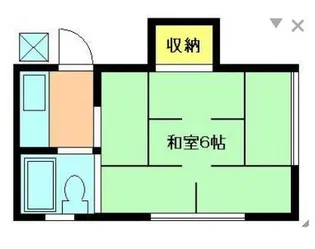 リバービーチNo1【2階】の間取り