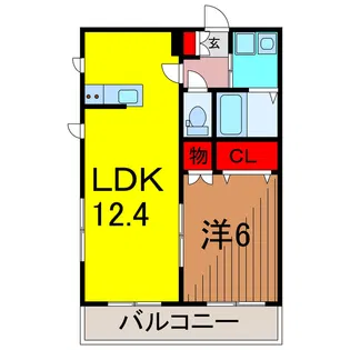 La Rochelle【1階】の間取り
