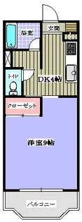 ハイツベイブリッジ【2階】の間取り