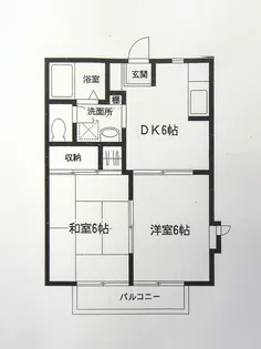 ディアフィールド冨ケ丘【2階】の間取り