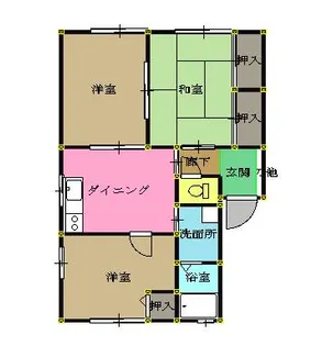 エクセレント・アイ A【1階】の間取り