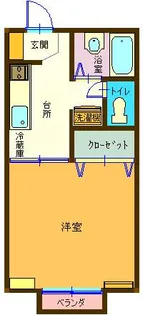 バードシティ【2階】の間取り