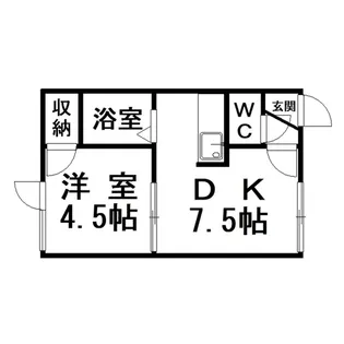 メールアルタイル【1階】の間取り