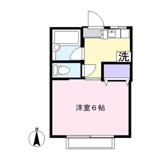 東京都小金井市貫井北町3【アパート】の間取り