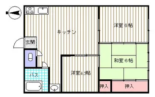 宮崎県西都市大字穂北【一戸建】の間取り