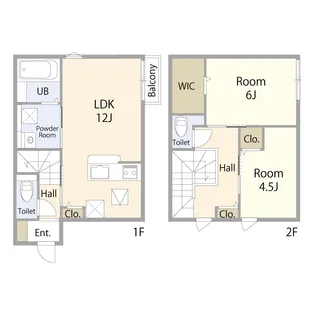 キャッスルコート上飯田の間取り