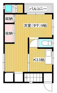 植田アパート(三和町)【2階】の間取り