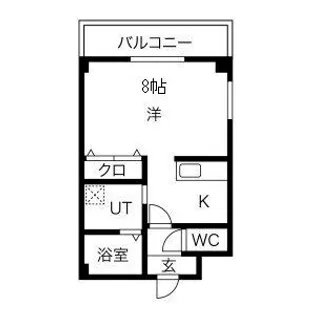 シャンブル萱島【3階】の間取り