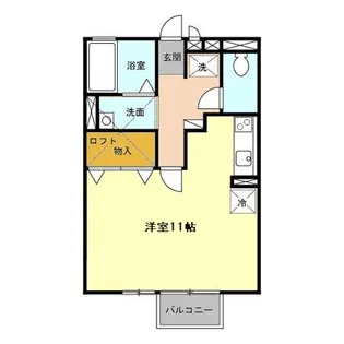 SUN EXCEL【2階】の間取り