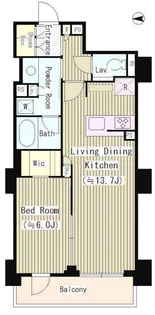 ザ・パークハウス小石川後楽園【3階】の間取り