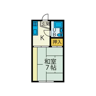 コーポ王子【2階】の間取り