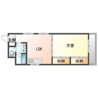 倉元ビル【4階】の間取り