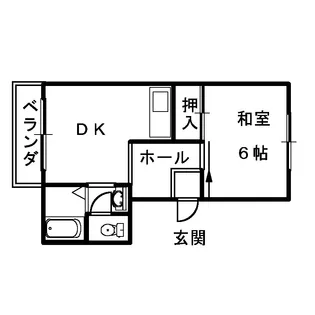 金剛サニーハイツ【3階】の間取り