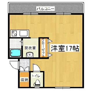 スワンヒルズ山手【1階】の間取り
