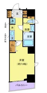 RELUXIA門前仲町【2階】の間取り