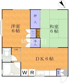 ハイム268【1階】の間取り