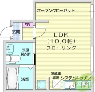 春夏秋荘【2階】の間取り