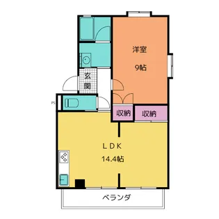 メゾン叶21【3階】の間取り