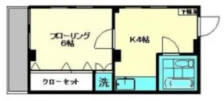 ロイヤルハイツイシイ【3階】の間取り