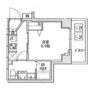 エス-レジデンス妙蓮寺【3階】の間取り