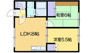 シャローム【3階】の間取り