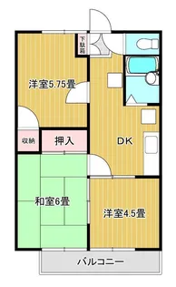 アヴァンティ・シマ【1階】の間取り